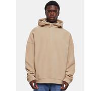 Urban Classics Herren TB6376-Oversized Polar Fleece Half Zip Hoody Kapuzenpullover, wetsand, L
