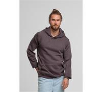 weicher Urban Classics Herren Hoodie Rippbündchen Kapuze 270 g/m² Grau S