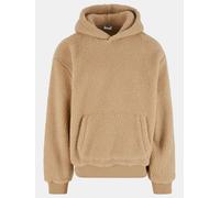 weicher Urban Classics Herren Hoodie Rippbündchen Kapuze Beige S