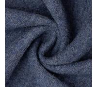 Weicher Walkloden/Walkstoff MERINO by Swafing® von Stofftreff Santi®-100% gekochte Schurwolle vom Merinoschaf-0,5 m Schritte-Meterware (Rauch)