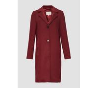 Weicher Wollmantel mit Reverskragen 40 rot 2156379.3874.40