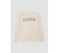 Weiches Baumwoll-Longsleeve mit 3D-Print 170/176 Beige 2156749.8138.170_176