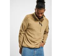 Brandit Fleece-Troyer Ripstop Beige Größe S