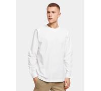 Build Your Brand Langarm-T-Shirt BY091 mit Bündchen Weiß M