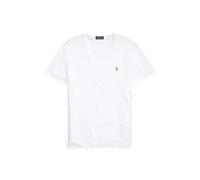 Polo Ralph Lauren Slim Fit T-Shirt aus reiner Baumwolle in Weiss, Größe S
