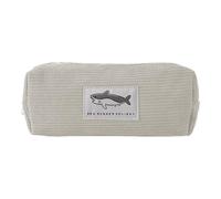 Weiches Federmäppchen - Cord Shark Briefpapiertüte, Niedliches Besticktes Design, Multifunktions-Aufbewahrungstasche | Kreative Tragbare Tier Bleistifttasche Für Kinder, Schulreisen, Bürobedarf, Light