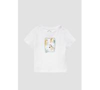 Weiches Jersey-Shirt mit Druckknöpfen und Frontprint 68 weiß 2164783.0100.68