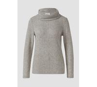 Weiches Jersey-Shirt mit Waffelstruktur 36 beige|grau 2170346.98N9.36