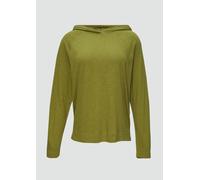 Weiches Jerseyshirt mit Flammgarnstruktur 32 grün 2158861.7774.32