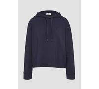 Weiches Kapuzen-Sweat mit Herz-Stickerei 36 blau 2161708.5959.36