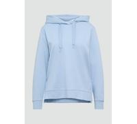 Weiches Kapuzensweatshirt mit seitlichen Schlitzen 40 blau 2161671.5083.40