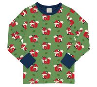 Weiches Langarmshirt Fuchs grün 92/98