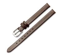 Weiches Leder-Uhrenarmband für Damen, 6mm, 8mm, 10mm, 12mm, Uhrenarmbänder, Damen-Armbanduhr in kleiner Größe, Braun, 8mm