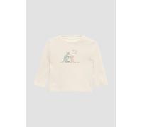 Weiches Longsleeve aus Baumwolle mit Frontprint 92 creme 2161492.0330.92