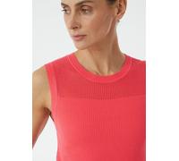 Weiches Stricktop im Slim Fit mit Ajourmuster pink 46