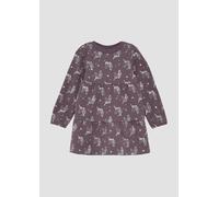 Weiches Sweat-Kleid mit All-over-Print 104 lila 2156222.48A1.104