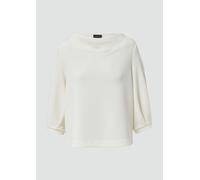 Weiches Sweatshirt aus Scuba mit Wasserfall-Ausschnitt 42 creme 2168554.0200.42
