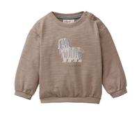 Weiches Sweatshirt Hund beige 74/80