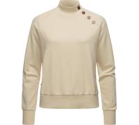 Sweatshirt RAGWEAR "Majjorka Solid" Gr. XL (42), beige (ecru) Damen Sweatshirts (35068636-XL) ecru
