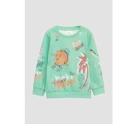 s.Oliver Weiches Sweatshirt mit All-Over-Print