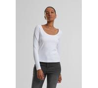 weiches Urban Classics Damen Sweatshirt 180 g/m² mit Baumwolle Weiß XS
