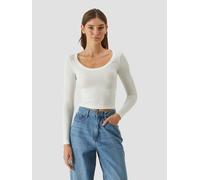 weiches Urban Classics Damen Sweatshirt Stretch mit Baumwolle Ecru-Weiß L