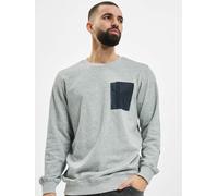 Urban Classics Herren Pullover Military Grau/Midnightnavy XXL