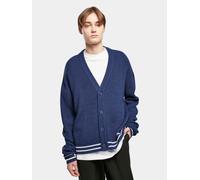 Urban Classics Sporty Boxy Cardigan in Gr. XL in Blau