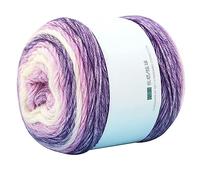 Weiches Warmes Baumwollgarn,Asudaro 240 Meter 100 Gramm Diy Mützen Schals Pullover Garn Baumwollgarn Mit Farbverlauf 100% Mehrfarbiges Regenbogengarn Aus Baumwolle Mit Farbverlauf Typ 10