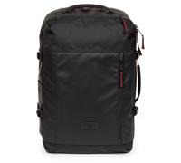 Weichgepäck-Trolley EASTPAK "CNNCT TRAVELPACK CNNCT Top Black", Gr. B/H/T: 52cm x 34cm x 15cm 34 l, schwarz, Polyester, unifarben, Koffer, Handgepäck Koffer, Reiserucksack mit 16" Laptopfach und Troll