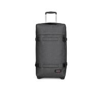 Weichgepäck-Trolley EASTPAK "TRANSIT'R L", Gr. B/H/T: 40cm x 79cm x 33cm 121 l, grau (anthrazit), Polyester, unifarben, Basic, Koffer, Reisegepäck Aufgabegepäck Reisekoffer mit TSA Schloss Reisetasche