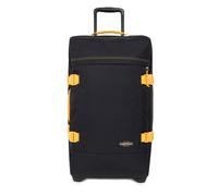 Weichgepäck-Trolley EASTPAK "TRANVERZ L Kontrast Mango", Gr. B/H/T: 40cm x 79cm x 33cm 121 l, schwarz, Polyester, unifarben mit Farbeinsatz, Koffer, Reisegepäck Weichgepäck TSA-Schloss (39905264-0) sc