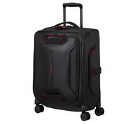 Weichgepäck-Trolley SAMSONITE "ECODIVER, verschiedene Größen und Farben", Gr. B/H/T: 40cm x 55cm x 23cm 50 l, schwarz, Nylon, Polyester, Basic, Koffer, Koffer Reisegepäck Weichgepäck-Koffer Fronttasch