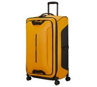 Weichgepäck-Trolley SAMSONITE "ECODIVER, verschiedene Größen und Farben", Gr. B/H/T: 47cm x 79cm x 32cm 117 l, gelb, Nylon, Polyester, Basic, Koffer, mit Reißverschluss-Deckelfach und Fronttasche (833