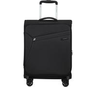 Weichgepäck-Trolley SAMSONITE "LITEBEAM, verschiedene Größen und Farben", Gr. B/H/T: 40cm x 55cm x 20cm 39 l, schwarz, Polyester, Koffer, Reisekoffer Aufgabegepäck Trolley Volumenerweiterung bei M/L (