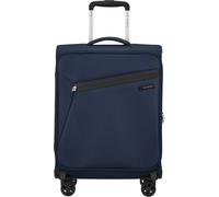 Weichgepäck-Trolley SAMSONITE "LITEBEAM, verschiedene Größen und Farben", Gr. B/H/T: 40cm x 55cm x 20cm 39 l, blau (midnight blau), Polyester, Koffer, Reisekoffer Aufgabegepäck Trolley Volumenerweiter