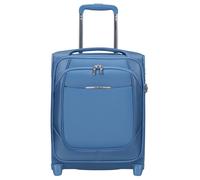 Weichgepäck-Trolley SAMSONITE "RE-LITE, 45 cm", Damen, Gr. B/H/T: 36cm x 45cm x 20cm 29 l, blau (capri blau), Polyester, Koffer, Underseater Handgepäck TSA-Schloss Reisekoffer Laptopfach (71512363-0)