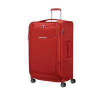 Weichgepäck-Trolley SAMSONITE "RE-LITE, verschiedene Größen und Farben", Gr. B/H/T: 48cm x 78cm x 33cm 115 l, rot (poppy rot), Polyester, Koffer, mit arretierbarem und versenkbarem Druckknopf-Trolleys