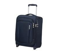 Weichgepäck-Trolley SAMSONITE "RESPARK 45 cm", Gr. B/H/T: 35cm x 45cm x 20cm 29 l, blau (dunkelblau), Polyester, Koffer, mit Laptopfach, mit Packgurt und Reißverschlussfach (40551752-0) dunkelblau