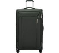 Weichgepäck-Trolley SAMSONITE "RESPARK exp, verschiedene Größen und Farben", Damen, Gr. B/H/T: 48cm x 79cm x 31cm 124 l, grün (forest grün), Polyester, unifarben, Koffer, Reisekoffer Aufgabegepäck Rei