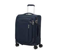 Weichgepäck-Trolley SAMSONITE "RESPARK, verschiedene Größen und Farben", Gr. B/H/T: 40cm x 55cm x 20cm 43 l, blau (dunkelblau), Polyester, Koffer, mit mehreren Tragegriffen, Innenmaterial aus Polyeste