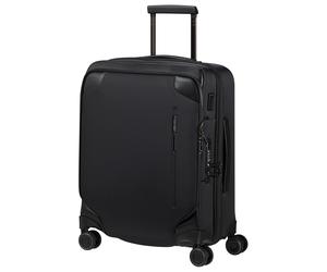 Weichgepäck-Trolley SAMSONITE "SPLENDIX, verschiedene Größen", Gr. B/H/T: 40cm x 55cm x 23cm 42 l, schwarz, Nylon, unifarben, Koffer, Reisegepäck Koffer groß TSA Schloss Volumenerweiterung (30030542-0
