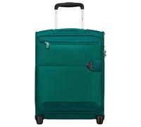 Weichgepäck-Trolley SAMSONITE "UPRIGHT 45/16 UNDERSEATER", Damen, Gr. B/H/T: 35cm x 45cm x 20cm 29 l, grün (pine grün), Polyester, unifarben, Koffer, Handgepäck-Koffer, Reisekoffer, Koffer, Weichschal