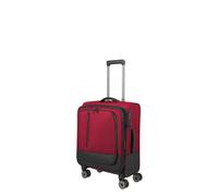 Weichgepäck-Trolley TRAVELITE "CROSSLITE Reisekoffer Weichgepäck", Gr. B/H/T: 40cm x 55cm x 23cm 42 l, rot, Polyester, Koffer, Koffer, mit TSA-Schloss, wasserabweisendes Material (87353250-0) rot