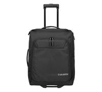 Weichgepäck-Trolley TRAVELITE "KICK OFF Reisetasche mit Rollen", Gr. B/H/T: 40cm x 55cm x 20cm 44 l, schwarz, Polyester, unifarben, Koffer, große Reise- und Freizeittasche - ideal als Reisegepäck (751