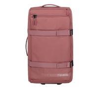 Weichgepäck-Trolley TRAVELITE "KICK OFF Reisetasche mit Rollen", Gr. B/H/T: 68cm x 37cm x 26cm 65 l, rosa, Polyester, unifarben, Koffer, große Reise- und Freizeittasche - ideal als Reisegepäck (539585