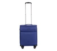 Weichschalenkoffer Größe S, Handgepäck geeignet, 55 cm, Stratic Light+ Serie x dark blue x