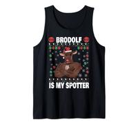 Weihnachten Brodolf Gainzdeer Is My Spotter Tank Top