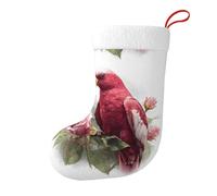 Weihnachten Deko Socken Strumpf YYHWHJDE Rose Papagei Drucke Weich und Flauschig für Damen und Herren