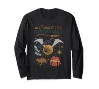 Weihnachten Harry Potter All I Want For Christmas Langarmshirt